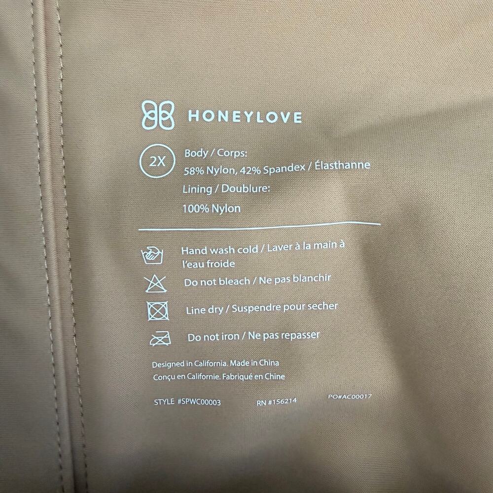 NEW Honeylove Waist Hero Cincher Shapewear Nude Size 2X - Picture 5 of 10
